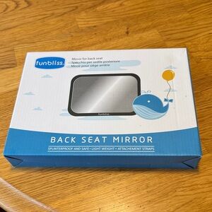 Bliss Black Car Seat Mirror